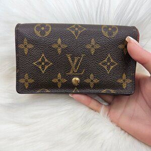LV Monogram Porte Monnaie Tresor Wallet